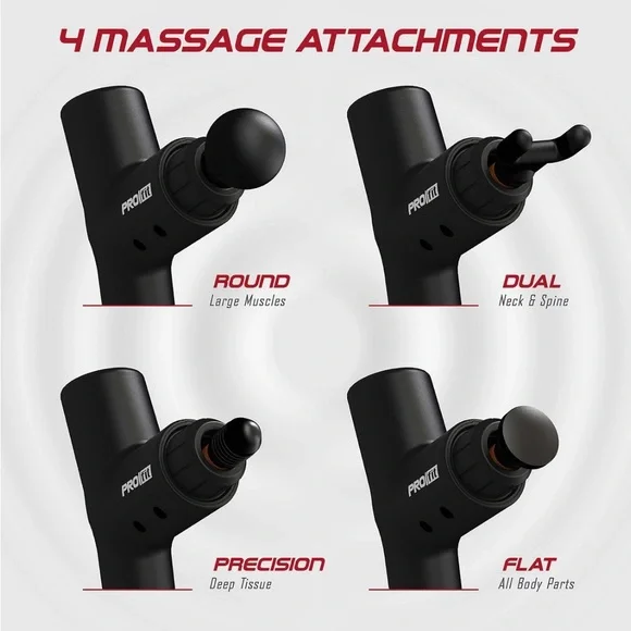 PROfit Percussion Massage Gun Rechargeable Deep Tissue Massager new box - Picture 10 of 11